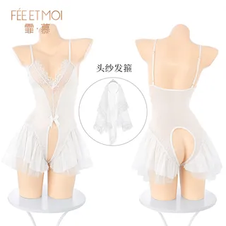 霏慕 花嫁契约新娘连体衣套装图片 5